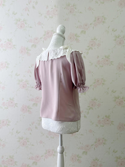 (21% OFF) mille fille closet by LODISPOTTO Shoulder Bow Blouse