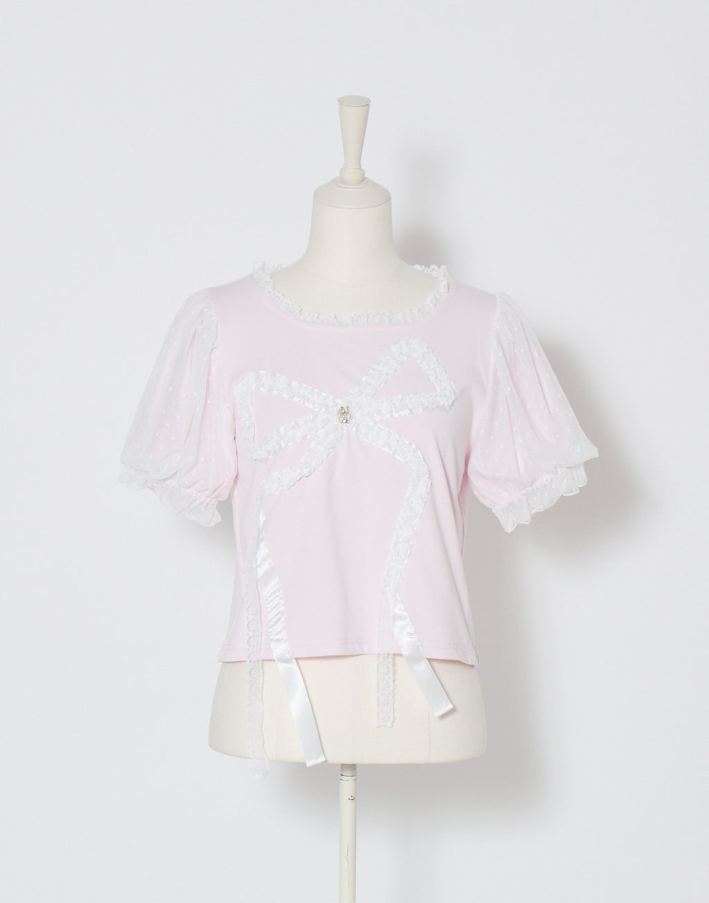 mellfy memory Hug me ribbon puff T-shirt