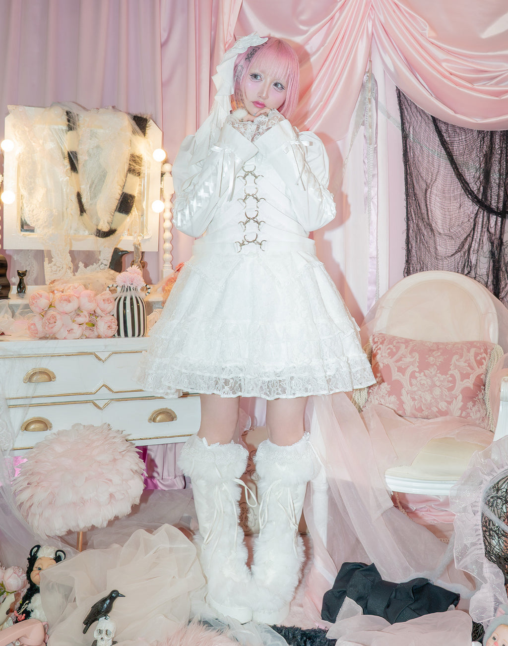 AVENCHUMU magical girl bone one-piece