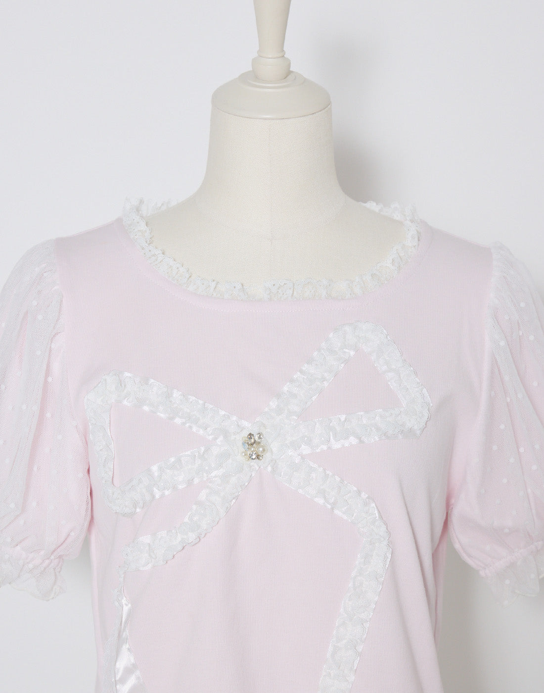 mellfy memory Hug me ribbon puff T-shirt