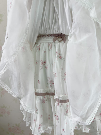 LIZ LISA Petite Floral Himekaji Tunic&Sukapan Set Up
