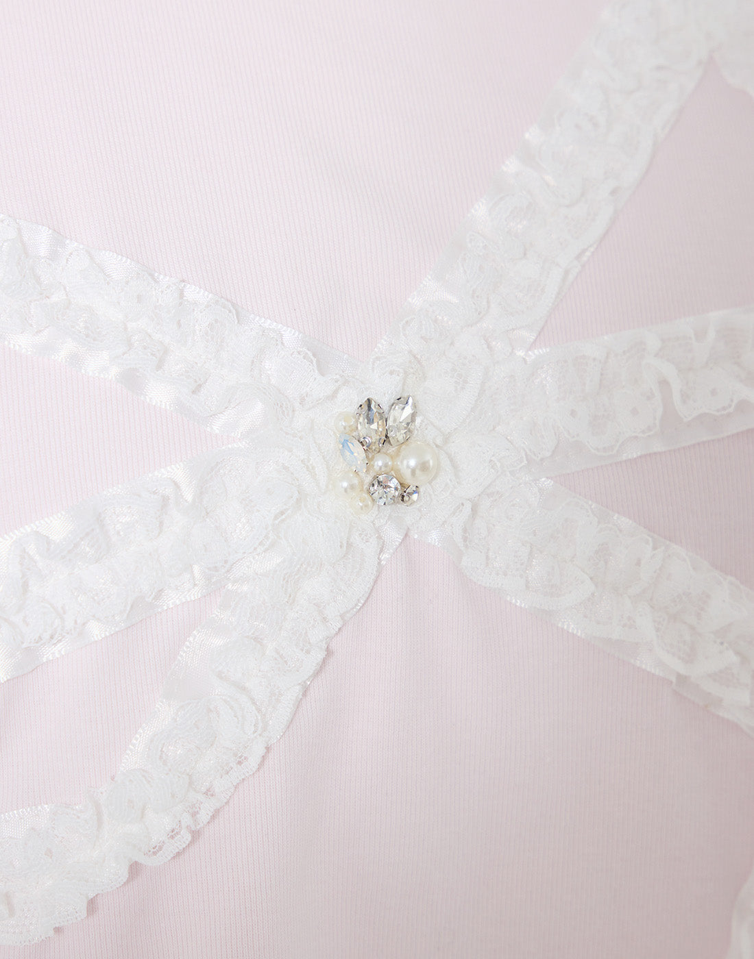 mellfy memory Hug me ribbon puff T-shirt