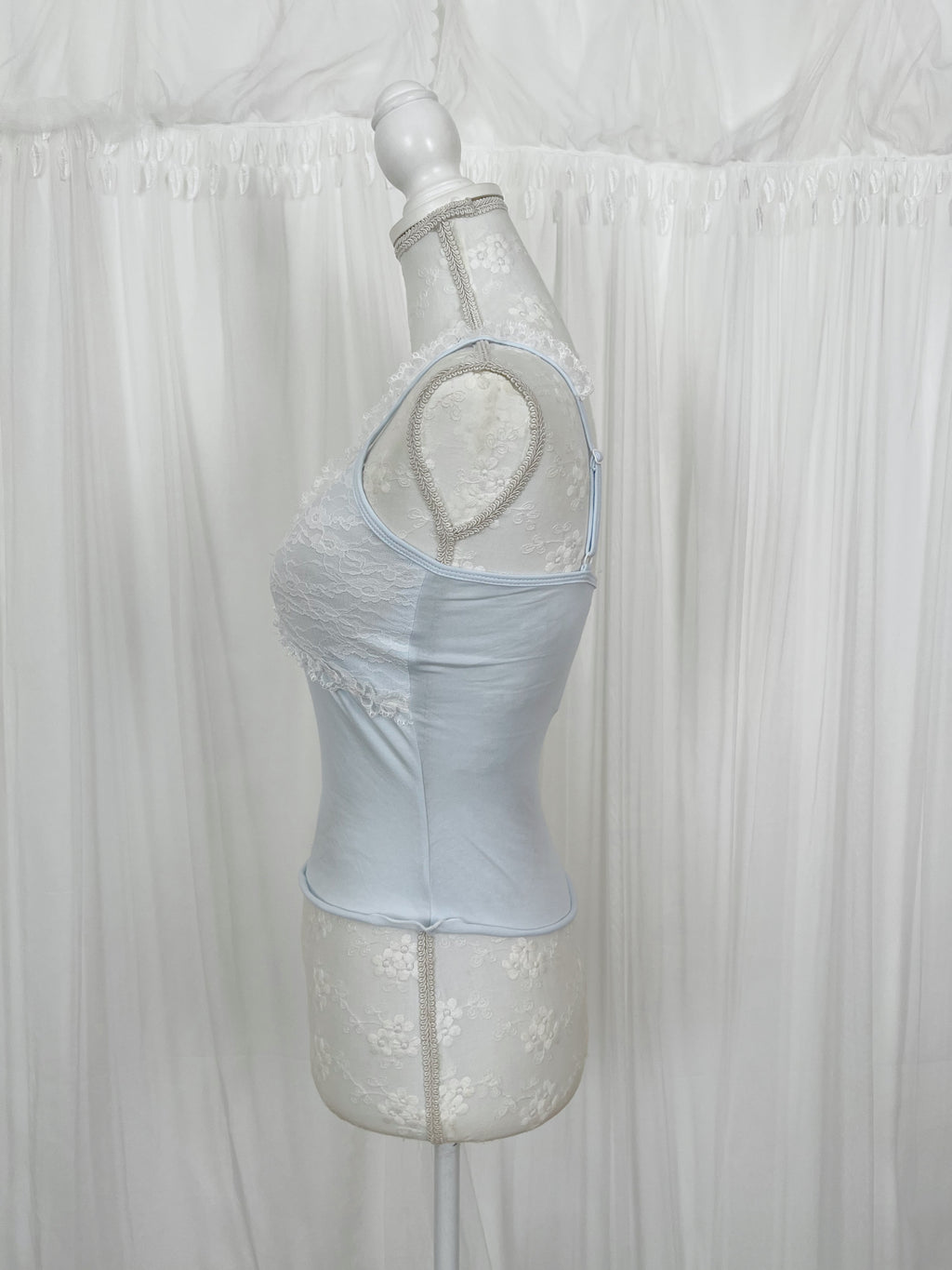 (Pre-order)Vintage Angel Blue Poppy Dress & Cami Set