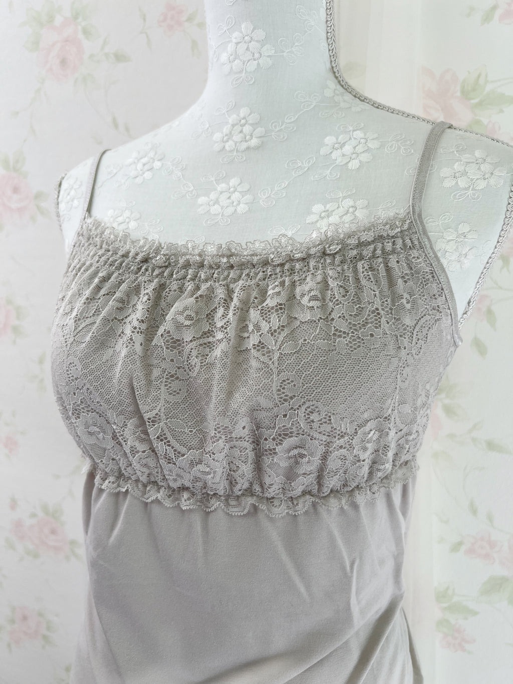 Honeys Lace Camisole (Beige)