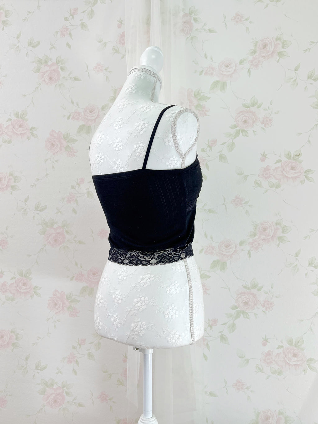 Dream Vision Y2K Gyaru Camisole (Black)