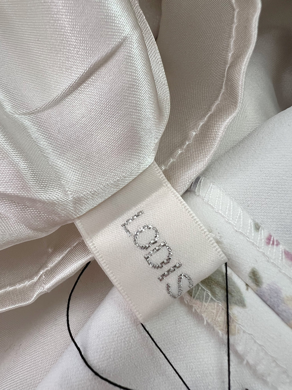 LODISPOTTO Pastel Floral Ruffeld Skirt