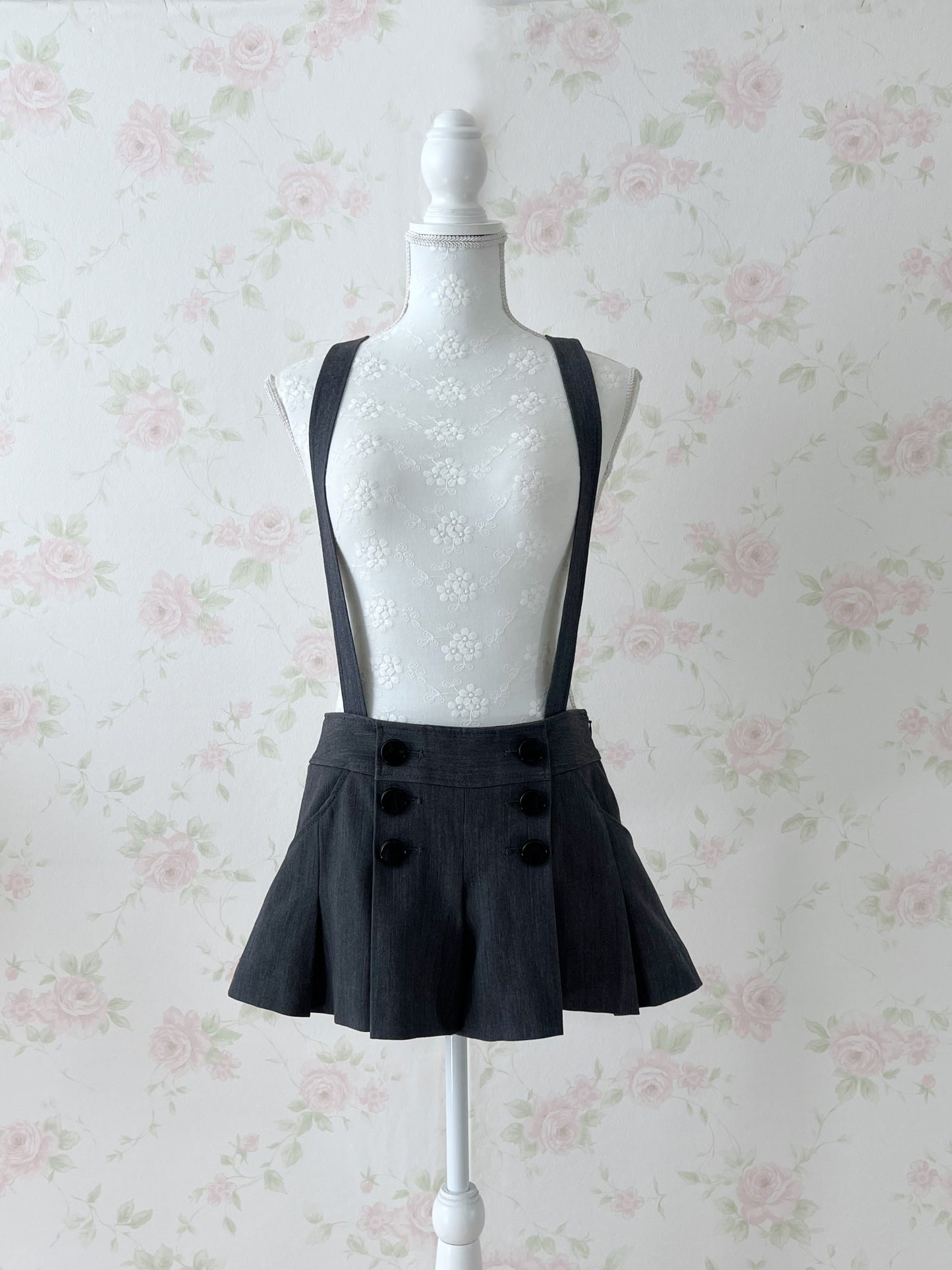 OZOC Suspender Mini Culottes
