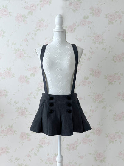 OZOC Suspender Mini Culottes