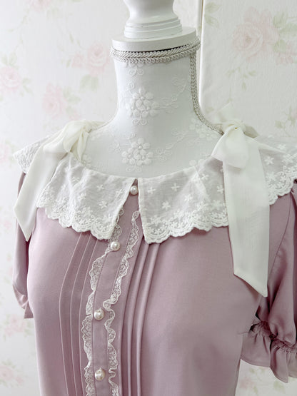 (21% OFF) mille fille closet by LODISPOTTO Shoulder Bow Blouse