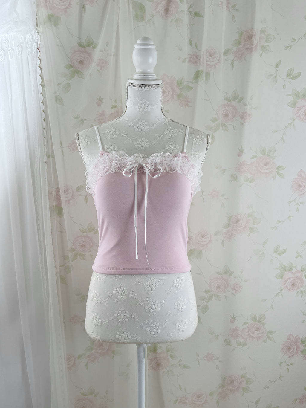 Princess Lace Camisole (Pink)