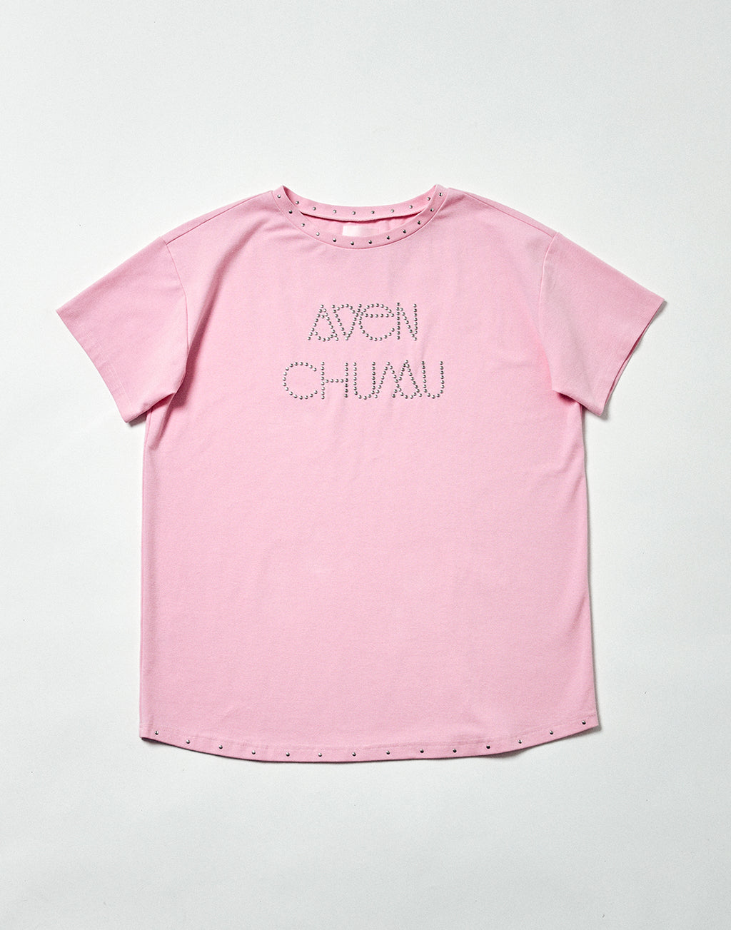 AVENCHUMU Studs logo t-shirt