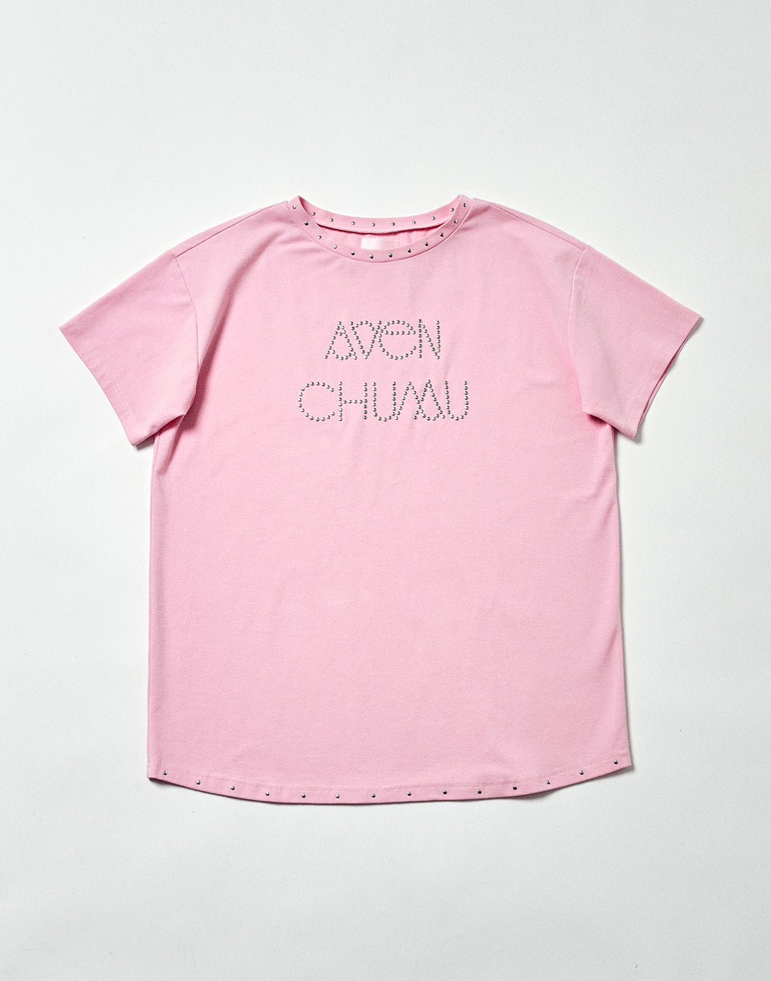 AVENCHUMU Studs logo t-shirt