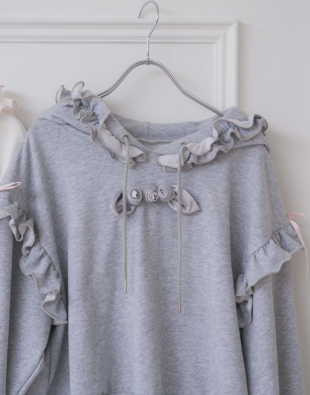 Lolime rose motif hoodie