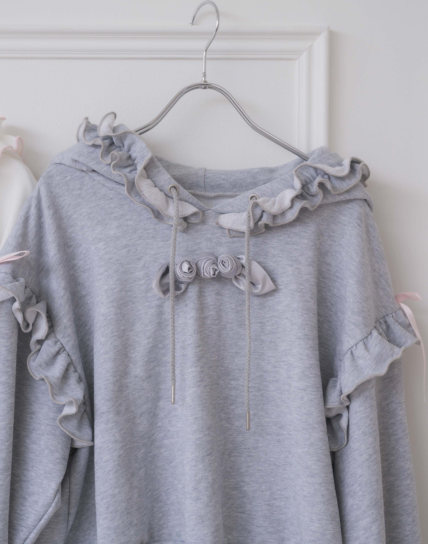 Lolime rose motif hoodie