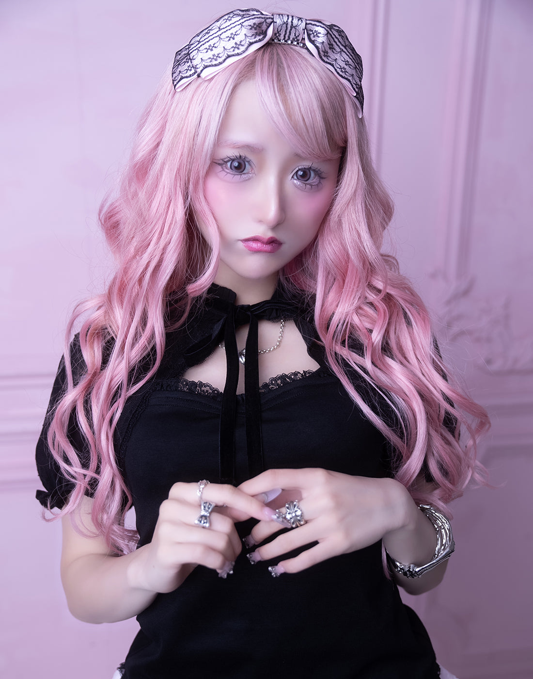 AVENCHUMU Lace blouse style cutsew tops