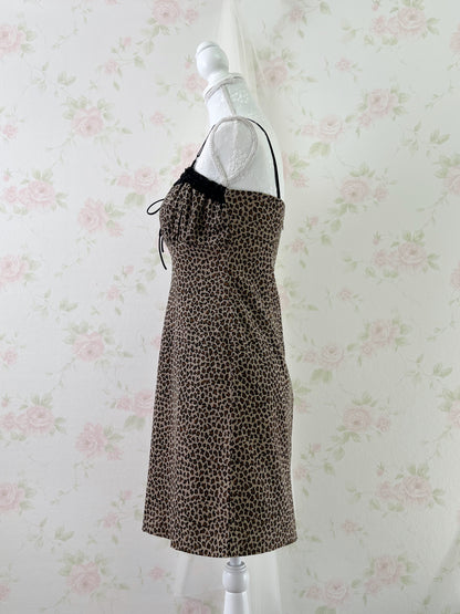 One Way Leopard Tight Dress