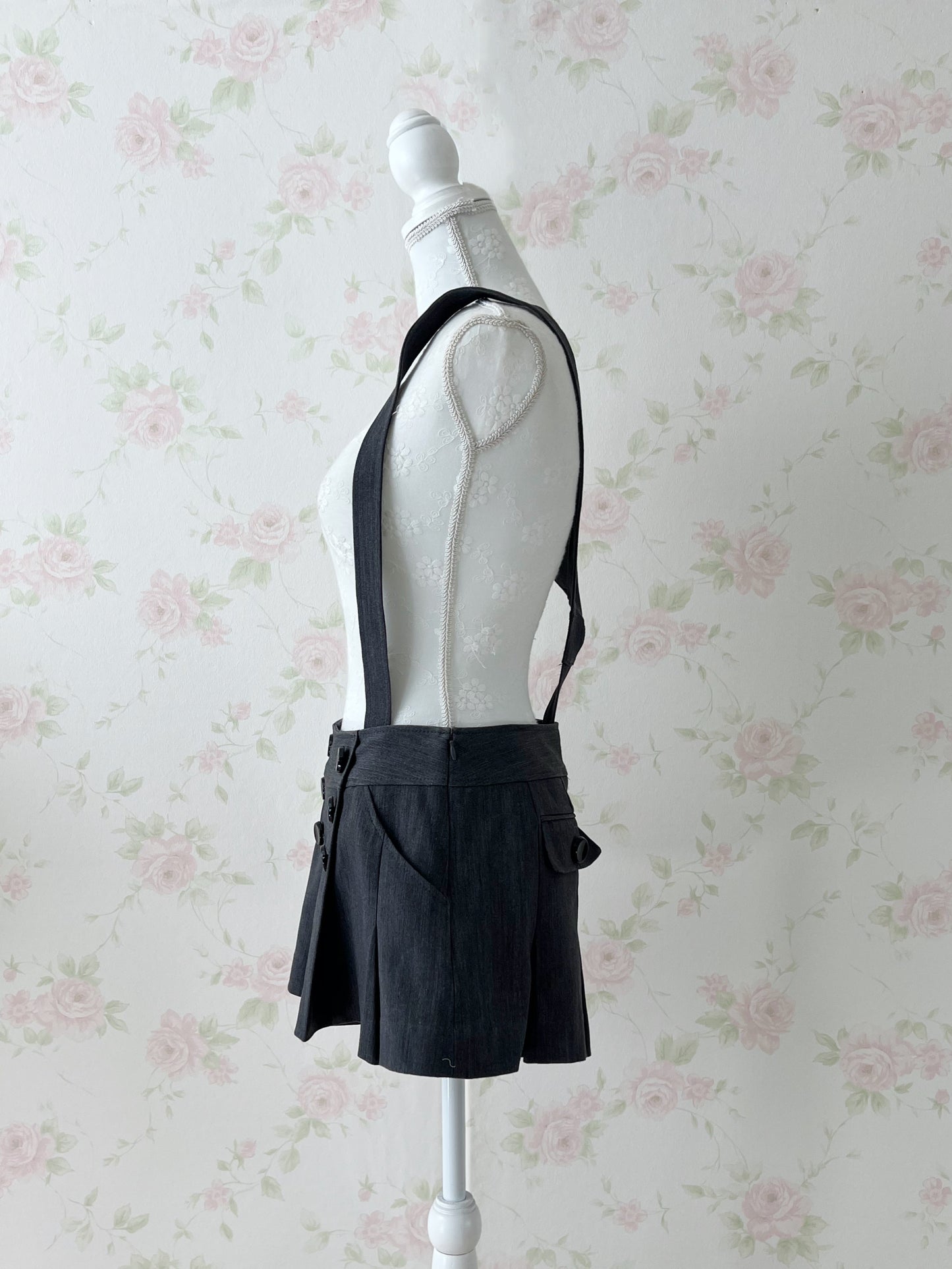 OZOC Suspender Mini Culottes