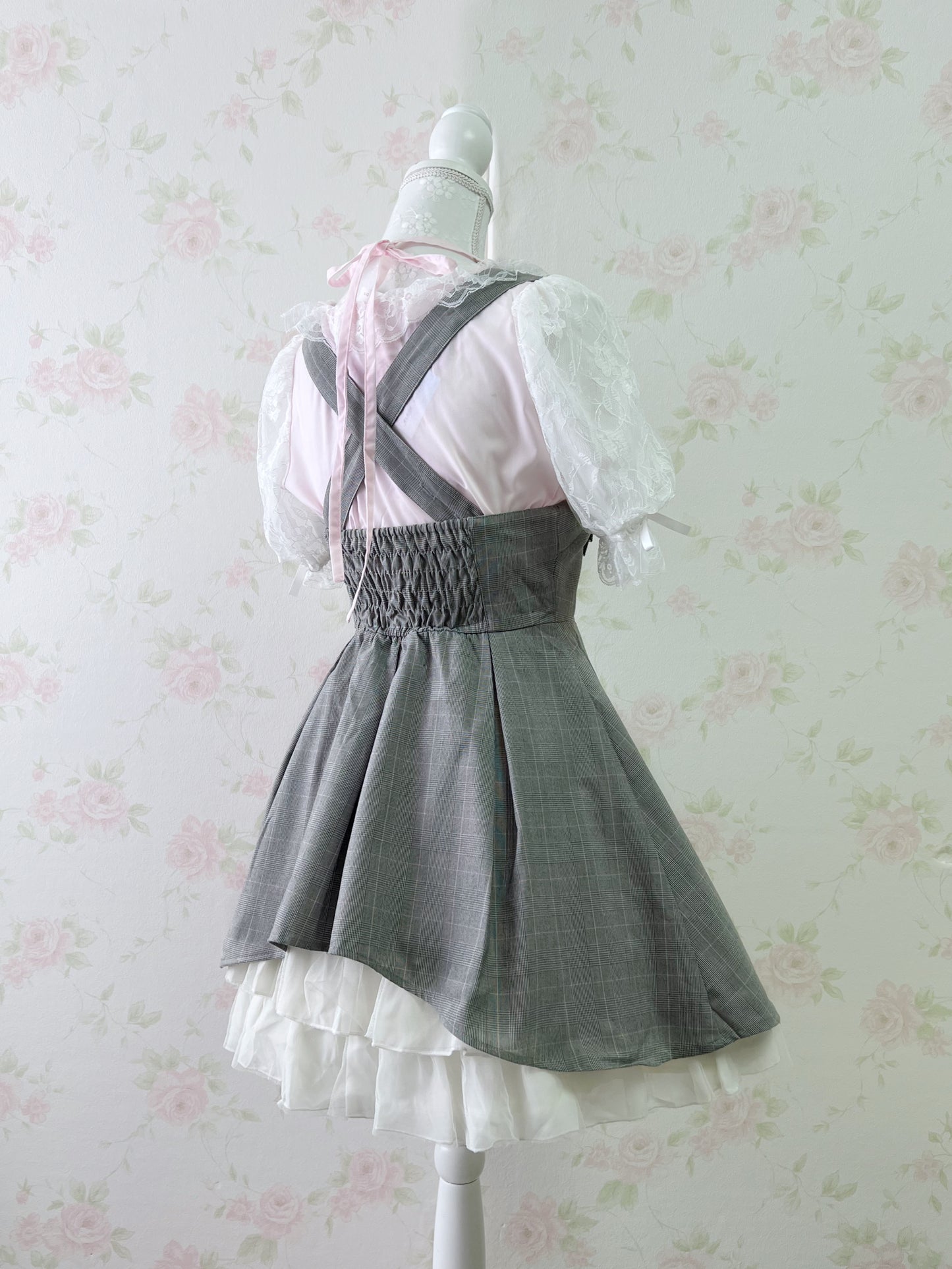 Secret Honey Heart Front Jumper Dress