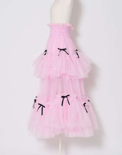 AVENCHUMU Bad princess tulle long skirt