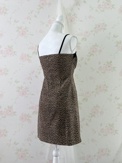 One Way Leopard Tight Dress