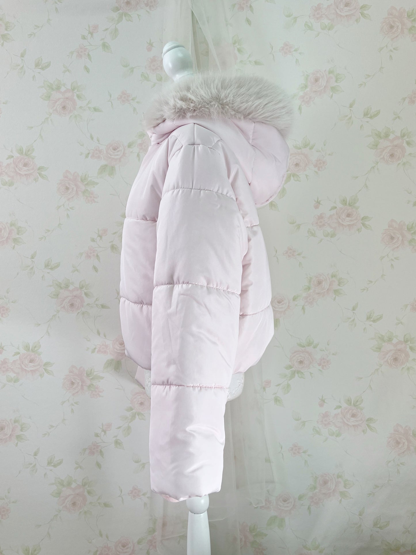 NICE CLAUP Puffer Jacket (Baby Pink)