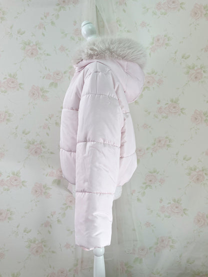 NICE CLAUP Puffer Jacket (Baby Pink)