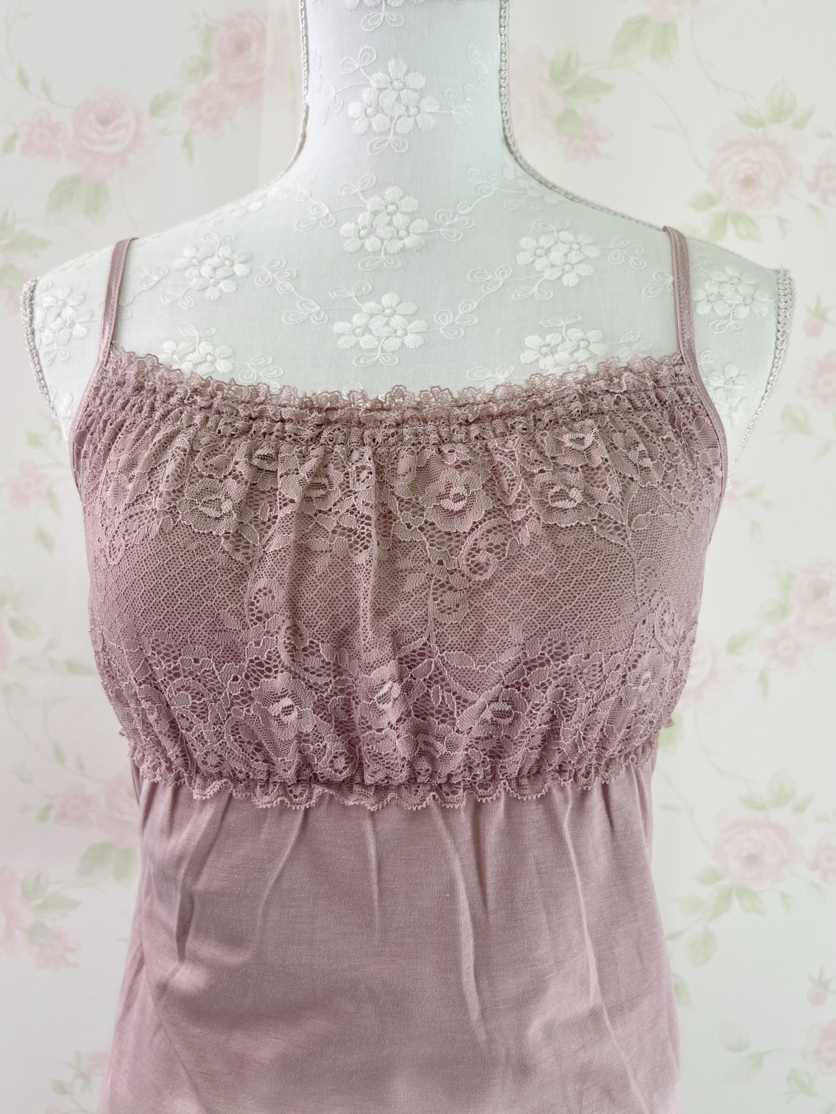 Honeys Lace Camisole (Pink)