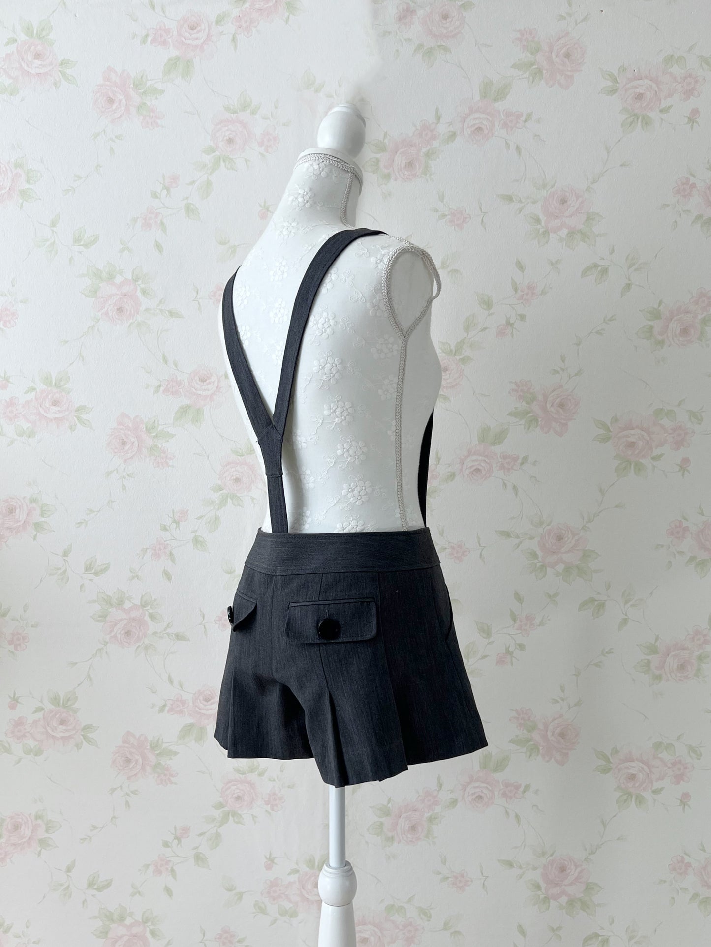 OZOC Suspender Mini Culottes
