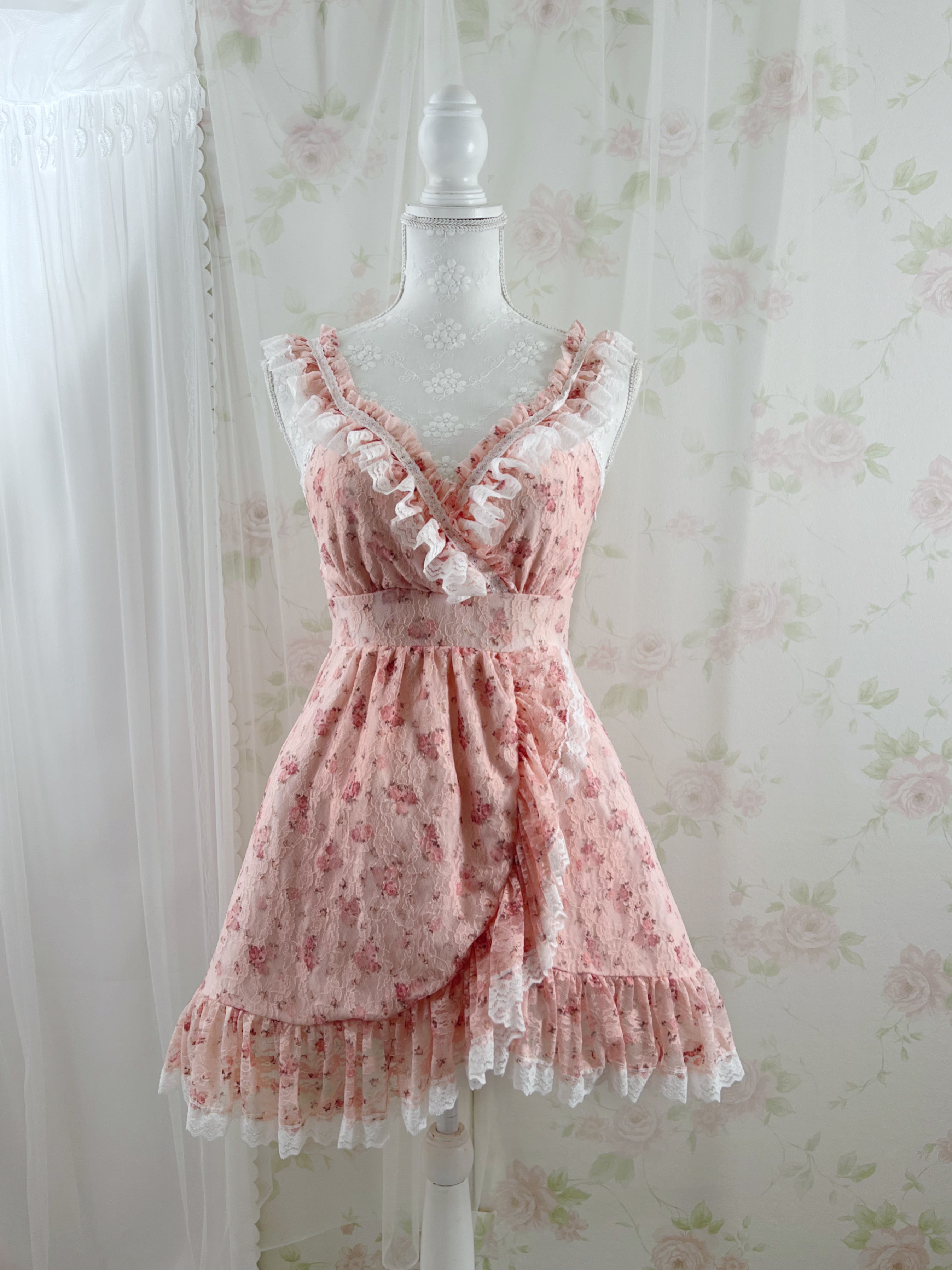 (Pre-order)Vintage Angel Tailor Pretty Dress (Pink)