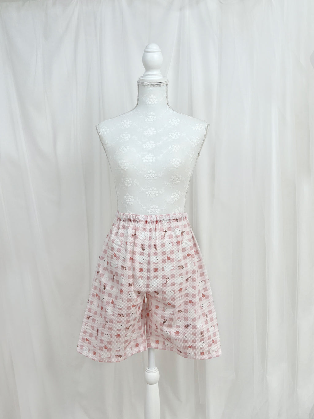 miffy Apple Checked Pajama Set