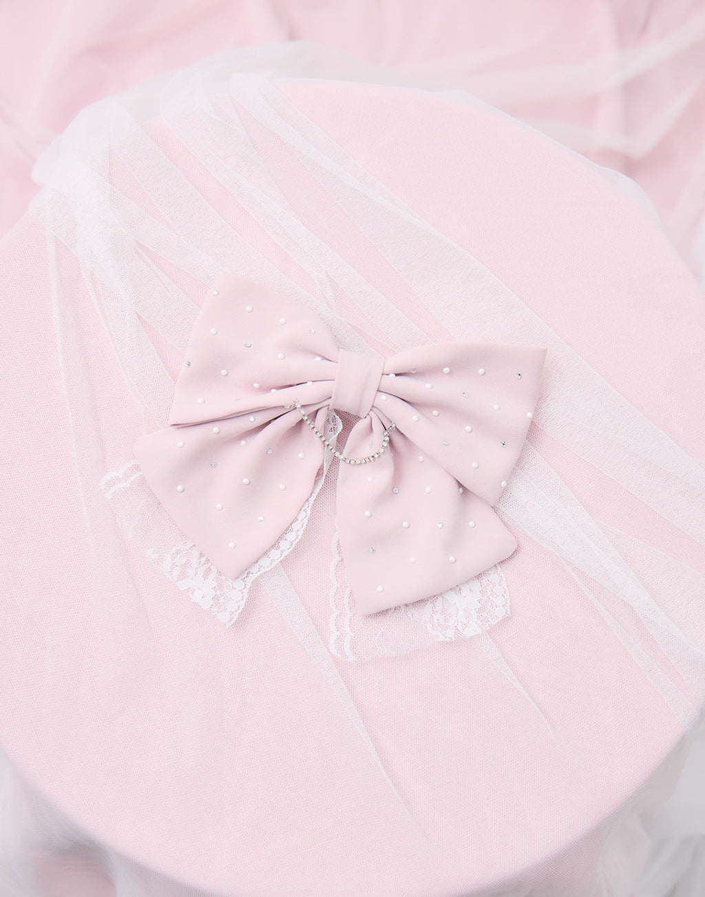 mellfy memory Eternity girly pearl ribbon