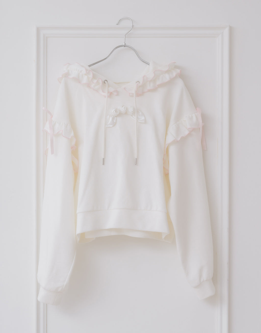 Lolime rose motif hoodie