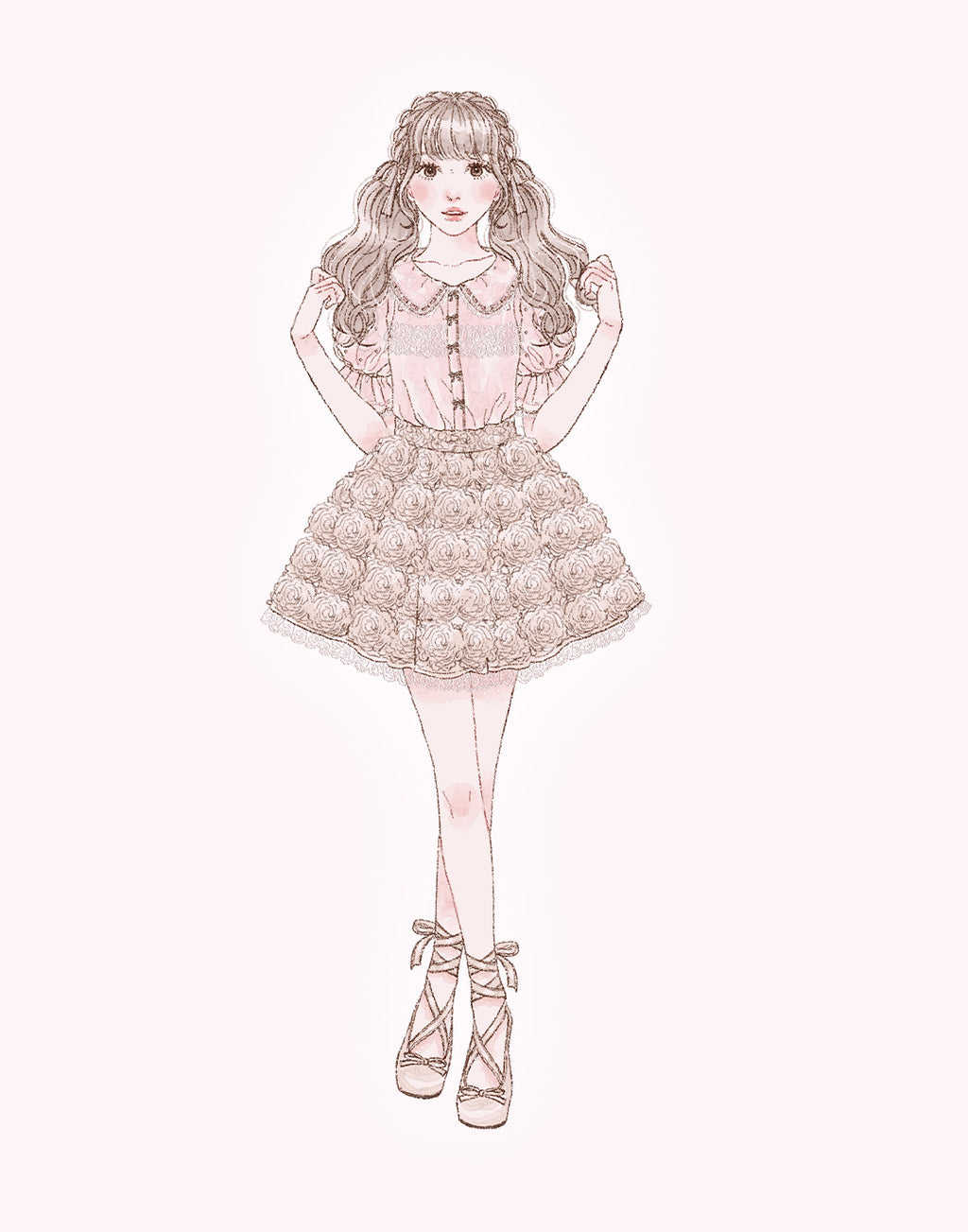 mellfy memory Fairy in flower skirt