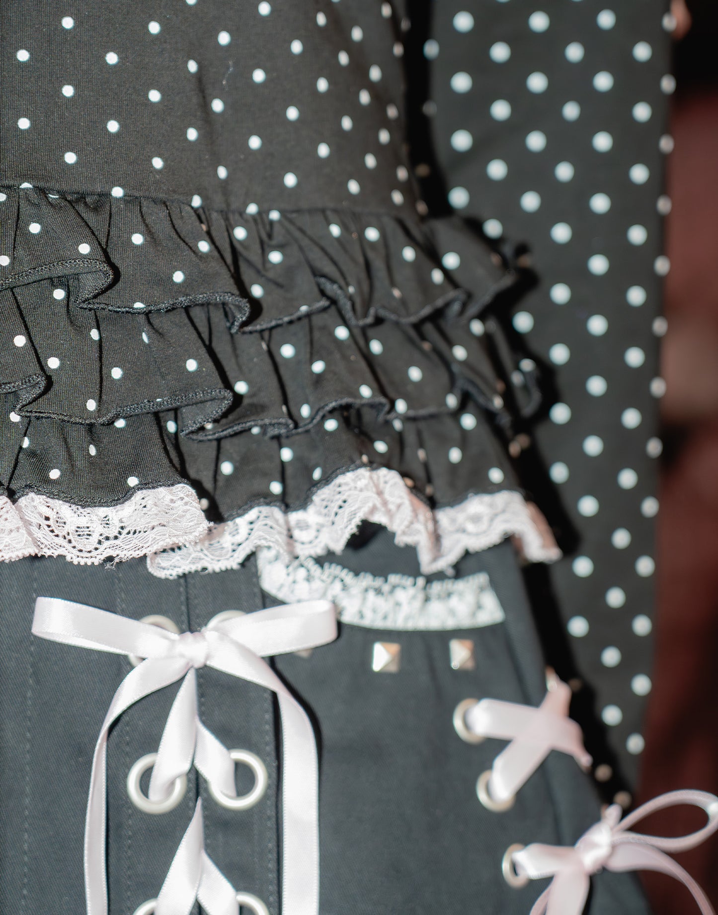 AVENCHUMU Brass knuckle long sleeve frill tops