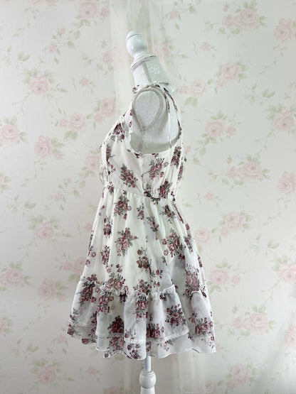 axes femme Floral Tunic Top (White)
