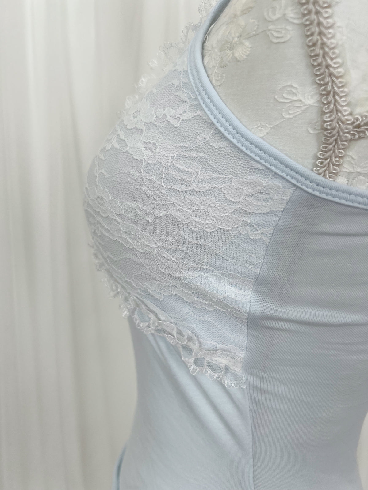 (Pre-order)Vintage Angel Blue Poppy Dress & Cami Set