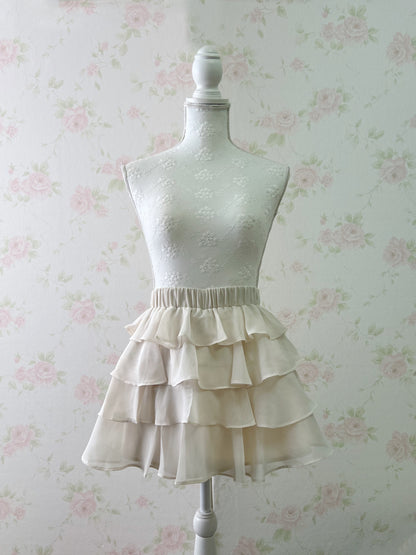 GRL Organdy Frilly Sukapan (Ivory)