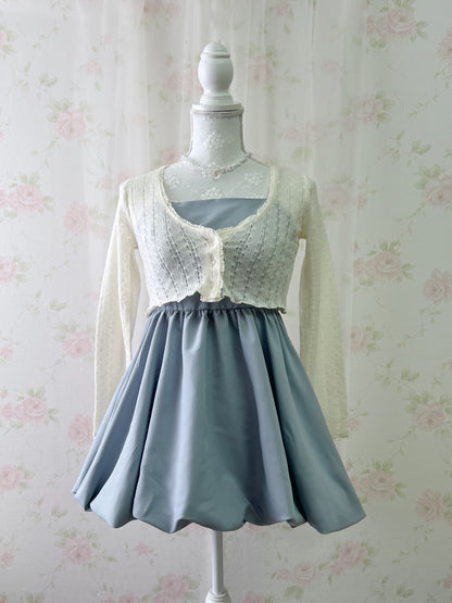 GRL Back Bow Shoujo Dress (Blue)