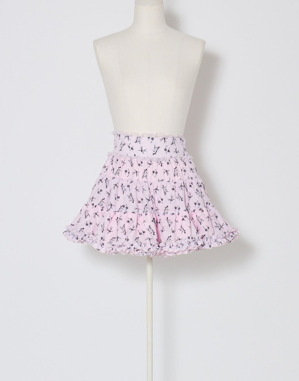 AVENCHUMU ERICO collaboration illustrated tutu skirt