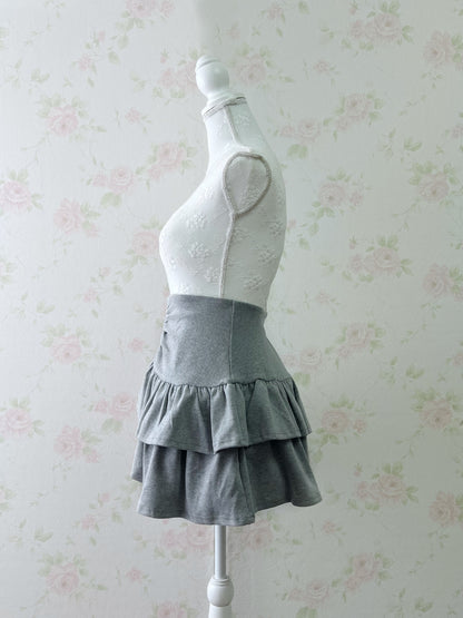 GRL Side Strings Hoodie Skirt Set