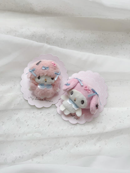 My Melody Sweet Piano Pin Mascot Set