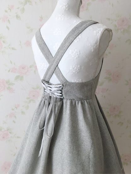 Amavel Back Laced Up Jumper Dress