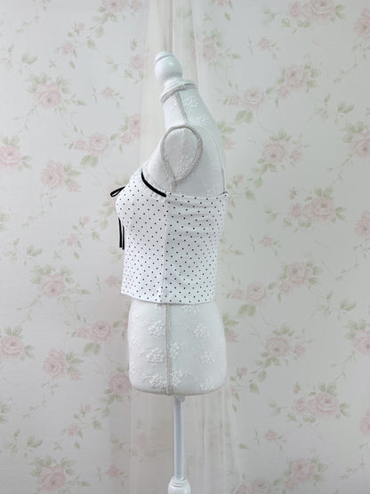 Olive des Olive Polka Dot Camisole (White)