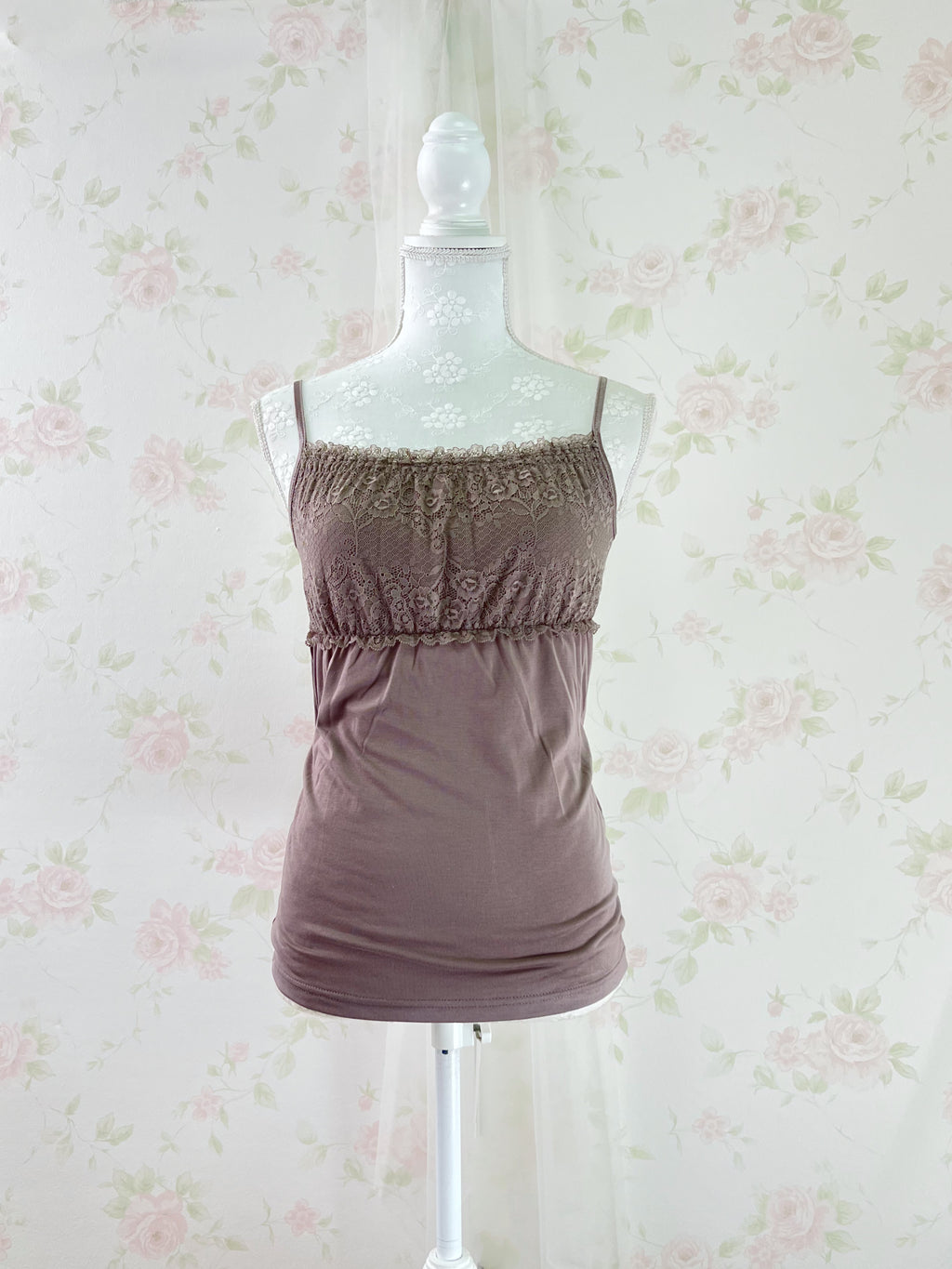 Honeys Lace Camisole (Moca)