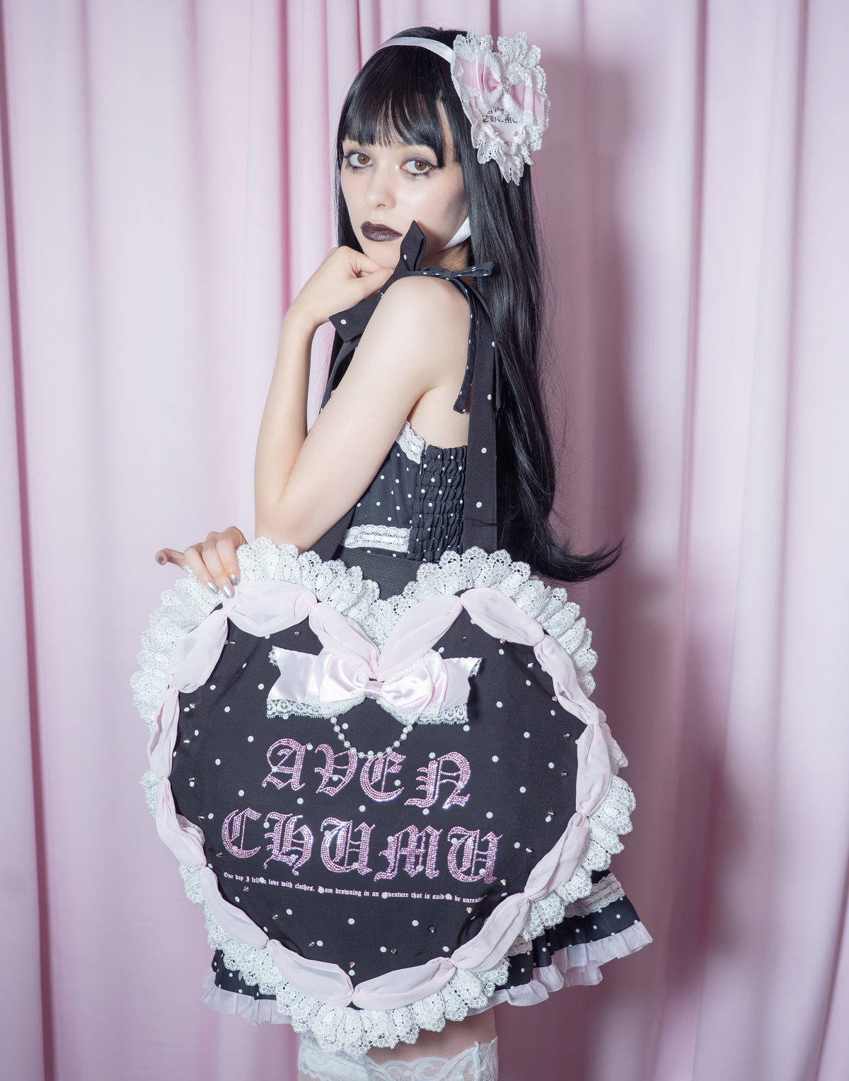 AVENCHUMU Love heart's cake tote bag (New color)