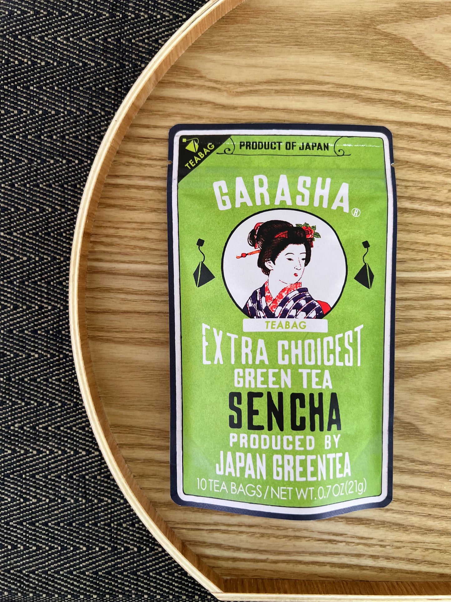 GARASHA Green Tea 2.1g X 10 bags