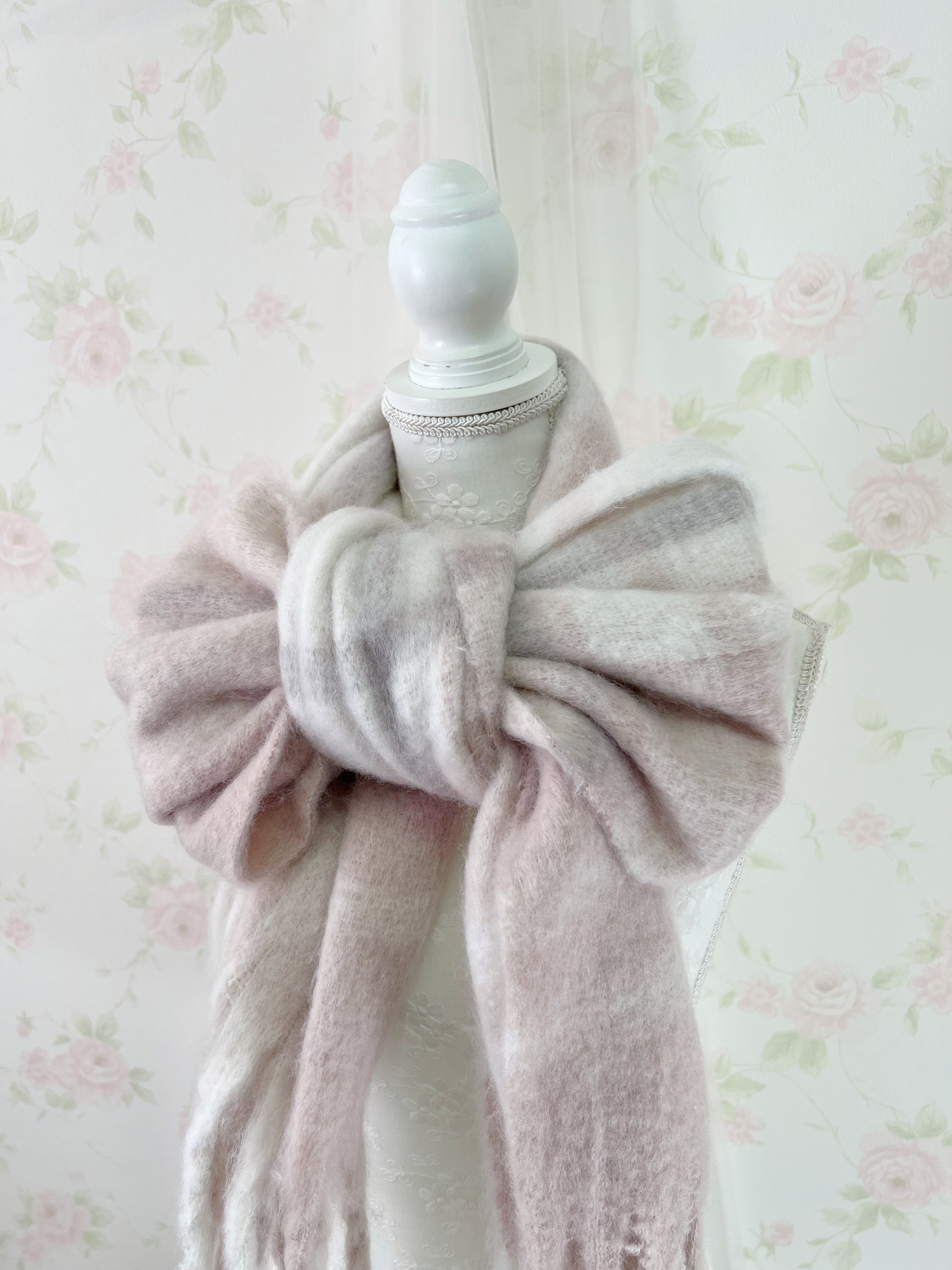 INGNI Checked Scarf (Pink)