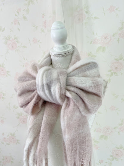 INGNI Checked Scarf (Pink)