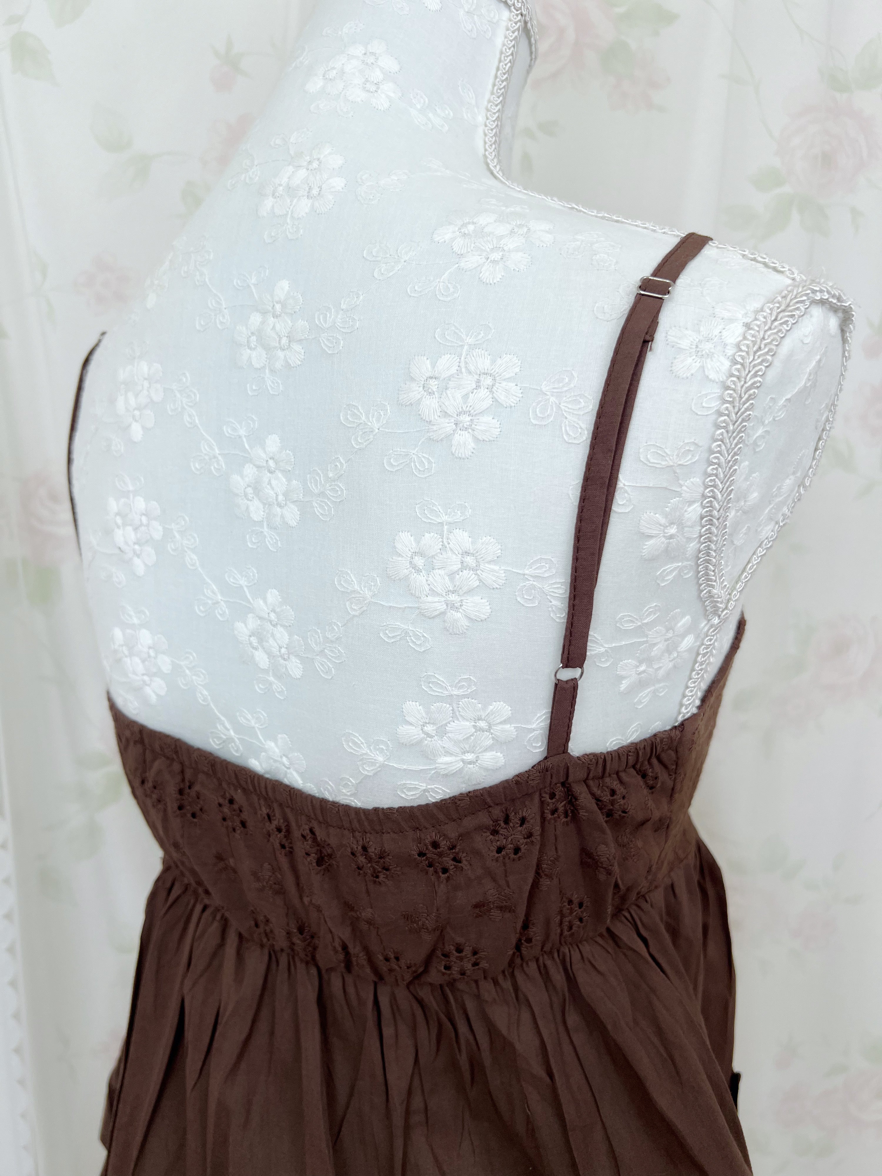 1998beforethedawn Esme Cami Top (Chocolate)