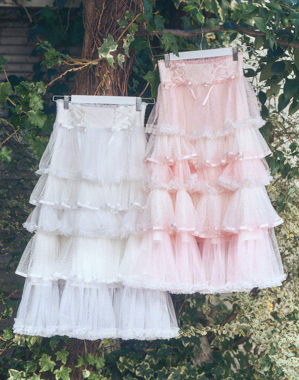 mellfy memory My sweet eden tiered long skirt